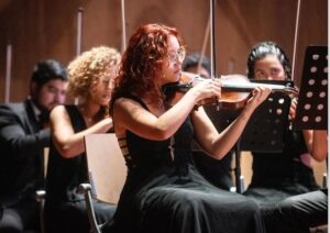 Anna Lisa beim Konzert der „Camerata jovem“ bei der UNESCO in Paris